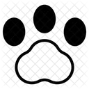 Animal Footprint Icon