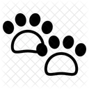 Animal footprint  Icon