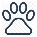 Animal Footprint Tracking Trail Icon
