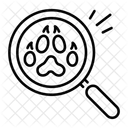 Animal footprint  Icon