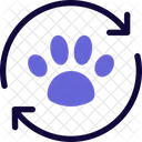 Animal Footprint  Icon