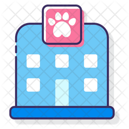 Download Animal Hospital Icon Of Colored Outline Style Available In Svg Png Eps Ai Icon Fonts PSD Mockup Templates