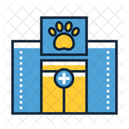 Download Animal Hospital Icon Of Colored Outline Style Available In Svg Png Eps Ai Icon Fonts PSD Mockup Templates