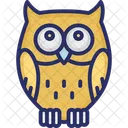 Animal Bird Halloween Owl Icon