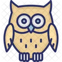 Animal Bird Halloween Owl Icon