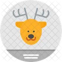 Animal Cartoon Deer Icon