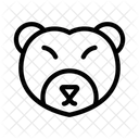 Animal Face Close Icon