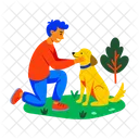 Animal Lover Petting Companion Icon