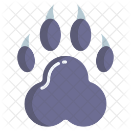 Download Free Animal Paw Flat Icon Available In Svg Png Eps Ai Icon Fonts