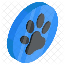 Animal paw  Icon