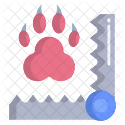 Animal Paw Trapping  Icon