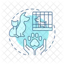 Animal shelters  Icon