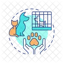 Animal shelters  Icon