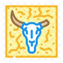 Animal Skeleton Dry Icon