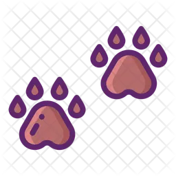 Animal track  Icon