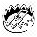 Animal Trap Deadfall Tool Icon