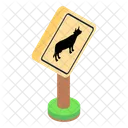 Animal Sign Animal Board Animal Warning Icon