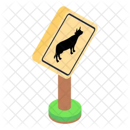 Animal Warning  Icon