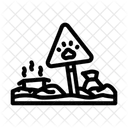 Animals Fleeing From Icon