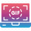Animated Format Gif Icon