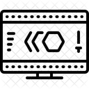Animation Website Zeitleiste Symbol