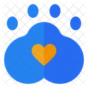 Animal De Compagnie Amical Amour Icon