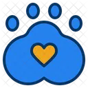 Animal De Compagnie Amical Amour Icon