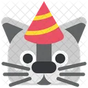 Gato de aniversário  Ícone