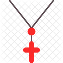 Necklace Cross Delete Icon