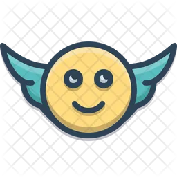 Anjo Emoji Ícone