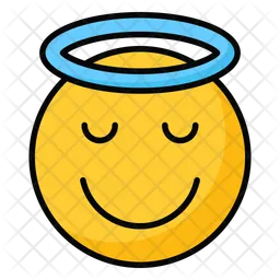 Anjo Emoji Ícone