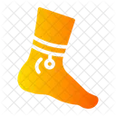 Ankle Bracelet Foot Accessories Icon