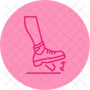 Ankle Flex Shoe Tap Flexibility Icon