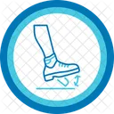 Ankle Flex Shoe Tap Flexibility Icon