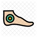 Ankle Foot Injury Icon