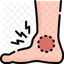 Gout Foot Ankle Icon