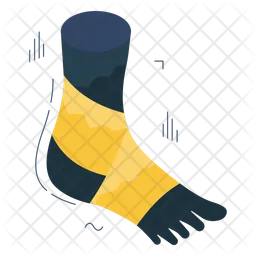 Ankle Plaster  Icon