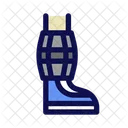 Ankle Weight Exercise Icon