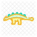 Ankylosaurus Dinosaur Animal Icono