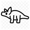 Ankylosaurus Animal Dinosaur Icon