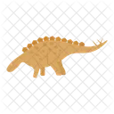 アンキロサウルス恐竜  アイコン
