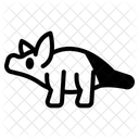 Ankylosaurus Animal Dinosaur Icon