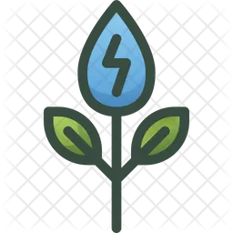 Anlage für organischen Biokraftstoff  Symbol