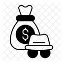 Ikonen Der Justiz Und Des Gerichts Symbol