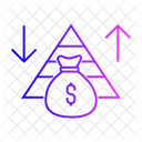 Anlagepyramide  Symbol