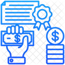 Anlagevermogen Wohlstand Vermogen Symbol