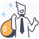 Budget Geld Investor Symbol