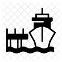 Anlegestelle Schiff Dock Symbol