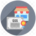 Markt E Commerce Geschaft Symbol