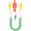 Anziehen Magnet Magnetisch Symbol